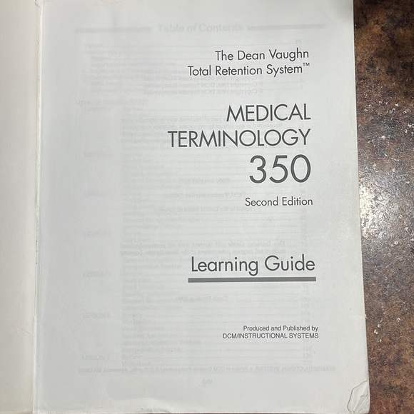 Medical Terminology 350 Second Edition - Picture 2 of 7